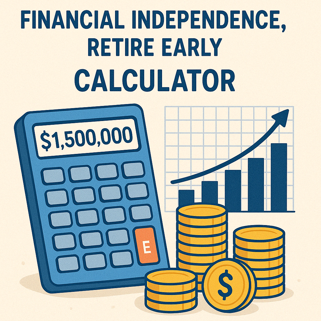 Financial Independence, Retire Early Calculator